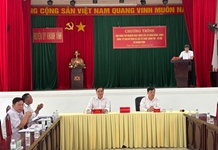 Tổ số 7 giám sát vận hành thử nghiệm hoạt động của cơ quan Đảng, HĐND, UBND, UBMTTQ Việt Nam và các tổ chức chính trị - xã hội xã Khánh Vĩnh